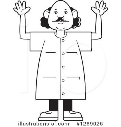 Royalty-Free (RF) Senior Man Clipart Illustration by Lal Perera - Stock Sample #1269026