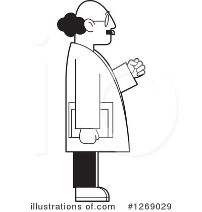Royalty-Free (RF) Senior Man Clipart Illustration by Lal Perera - Stock Sample #1269029