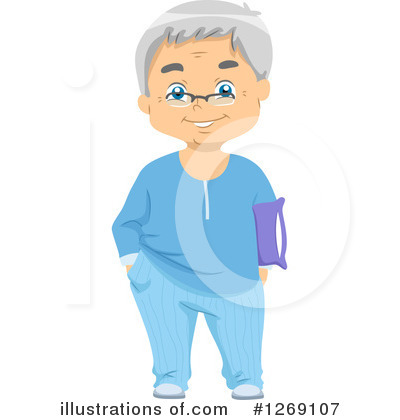 Royalty-Free (RF) Senior Man Clipart Illustration by BNP Design Studio - Stock Sample #1269107