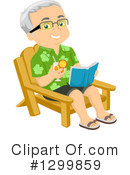 Senior Man Clipart #1299859 by BNP Design Studio