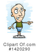 Senior Man Clipart #1420290 by Cory Thoman