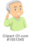 Senior Man Clipart #1551345 by BNP Design Studio