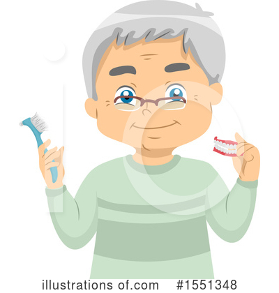 Royalty-Free (RF) Senior Man Clipart Illustration by BNP Design Studio - Stock Sample #1551348