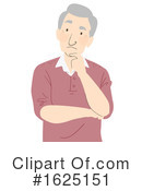 Senior Man Clipart #1625151 by BNP Design Studio