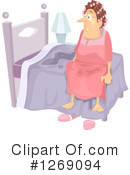 Senior Woman Clipart #1269094 by BNP Design Studio