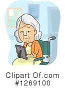 Senior Woman Clipart #1269100 by BNP Design Studio