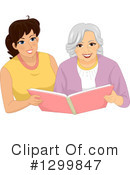 Senior Woman Clipart #1299847 by BNP Design Studio