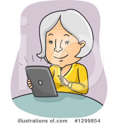 Tablet Computer Clipart #1299854 by BNP Design Studio