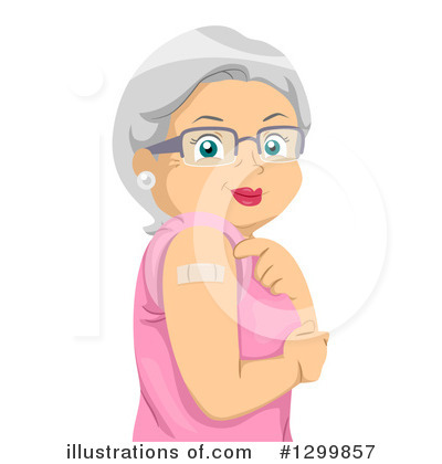 Royalty-Free (RF) Senior Woman Clipart Illustration by BNP Design Studio - Stock Sample #1299857