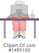 Senior Woman Clipart #1450103 by BNP Design Studio
