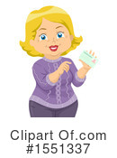 Senior Woman Clipart #1551337 by BNP Design Studio