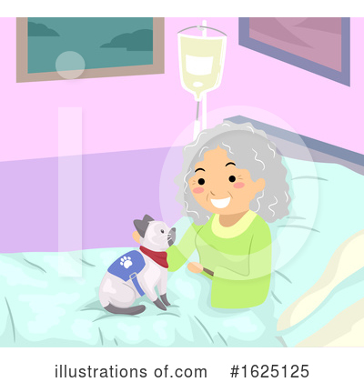 Royalty-Free (RF) Senior Woman Clipart Illustration by BNP Design Studio - Stock Sample #1625125