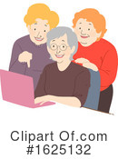 Senior Woman Clipart #1625132 by BNP Design Studio