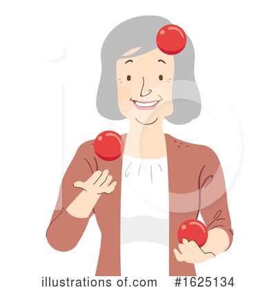Royalty-Free (RF) Senior Woman Clipart Illustration by BNP Design Studio - Stock Sample #1625134