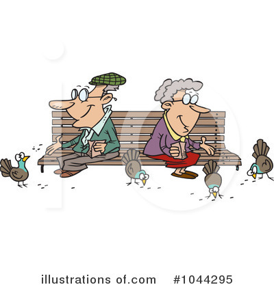 Royalty-Free (RF) Seniors Clipart Illustration by toonaday - Stock Sample #1044295