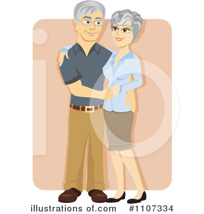 Royalty-Free (RF) Seniors Clipart Illustration by Amanda Kate - Stock Sample #1107334