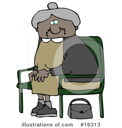 Royalty-Free (RF) Seniors Clipart Illustration by djart - Stock Sample #16313