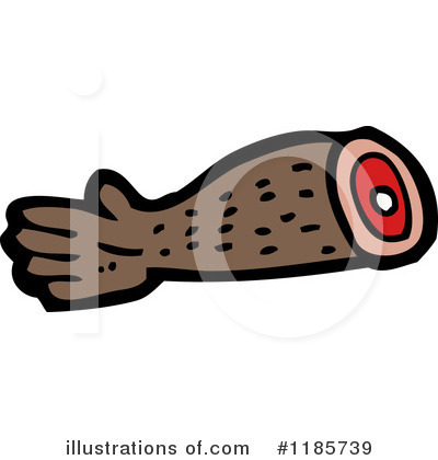 Royalty-Free (RF) Severed Arm Clipart Illustration by lineartestpilot - Stock Sample #1185739