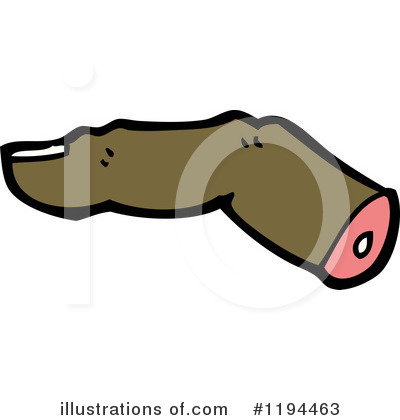 Royalty-Free (RF) Severed Finger Clipart Illustration by lineartestpilot - Stock Sample #1194463