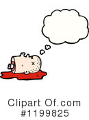 Severed Head Clipart #1199825 by lineartestpilot