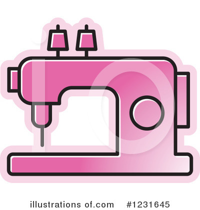 Royalty-Free (RF) Sewing Clipart Illustration by Lal Perera - Stock Sample #1231645