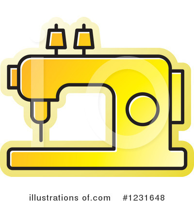 Royalty-Free (RF) Sewing Clipart Illustration by Lal Perera - Stock Sample #1231648