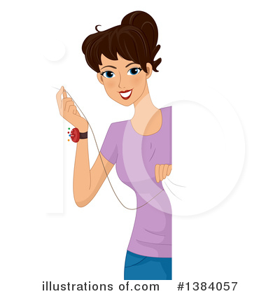 Royalty-Free (RF) Sewing Clipart Illustration by BNP Design Studio - Stock Sample #1384057