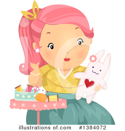 Royalty-Free (RF) Sewing Clipart Illustration by BNP Design Studio - Stock Sample #1384072