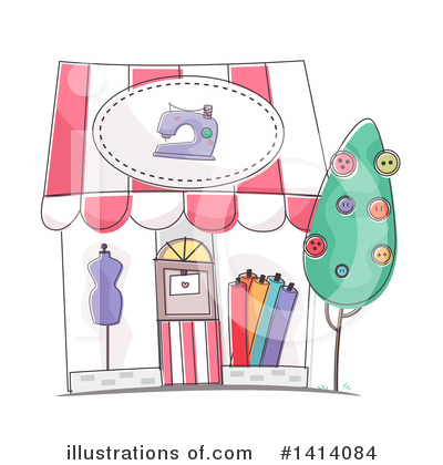 Sewing Machine Clipart #1414084 by BNP Design Studio
