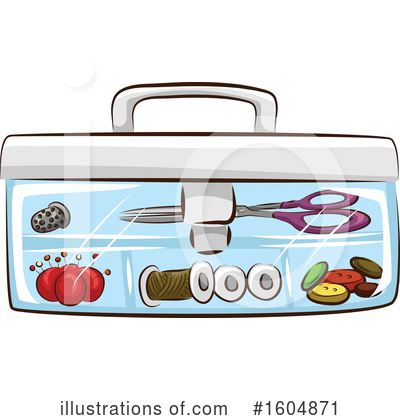 Royalty-Free (RF) Sewing Clipart Illustration by BNP Design Studio - Stock Sample #1604871