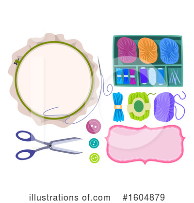 Royalty-Free (RF) Sewing Clipart Illustration by BNP Design Studio - Stock Sample #1604879