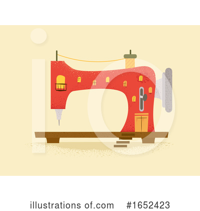 Royalty-Free (RF) Sewing Clipart Illustration by BNP Design Studio - Stock Sample #1652423