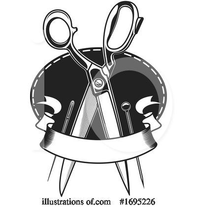 Royalty-Free (RF) Sewing Clipart Illustration by Vector Tradition SM - Stock Sample #1695226