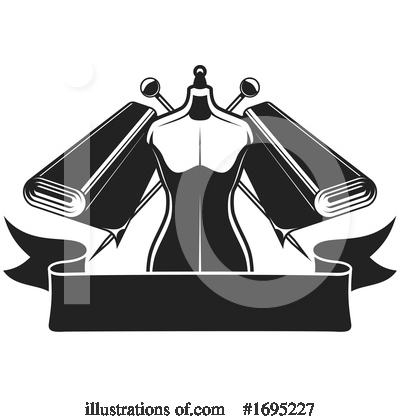Royalty-Free (RF) Sewing Clipart Illustration by Vector Tradition SM - Stock Sample #1695227