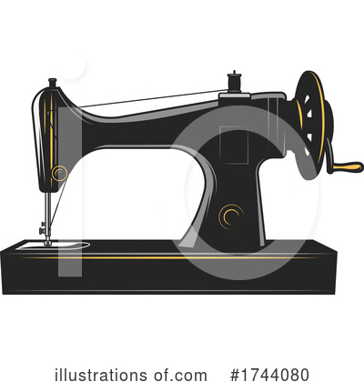 Royalty-Free (RF) Sewing Clipart Illustration by Vector Tradition SM - Stock Sample #1744080