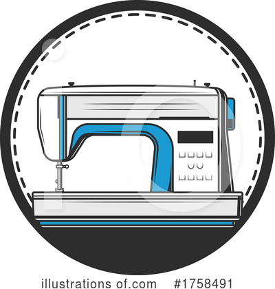 Tailoring Clipart #1758491 by Vector Tradition SM