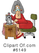 Sewing Clipart #6149 by djart