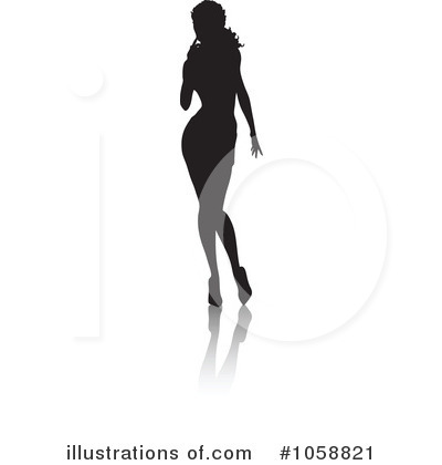 Royalty-Free (RF) Sexy Woman Clipart Illustration by KJ Pargeter - Stock Sample #1058821