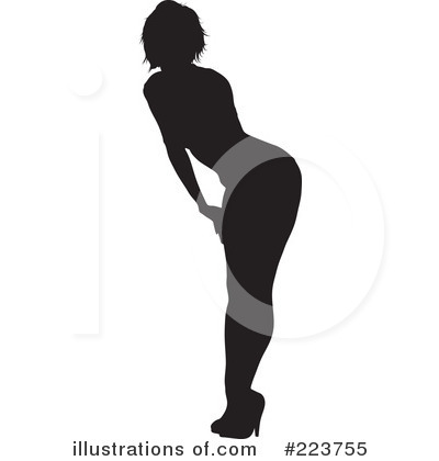 Royalty-Free (RF) Sexy Woman Clipart Illustration by KJ Pargeter - Stock Sample #223755