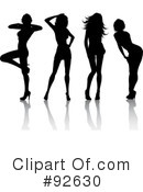 Sexy Women Clipart #92630 by KJ Pargeter