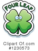 Shamrock Clipart #1230573 by Cory Thoman