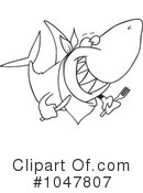 Shark Clipart #1047807 by toonaday