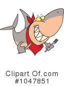 Shark Clipart #1047851 by toonaday