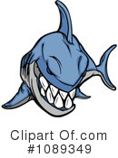 Shark Clipart #1089349 by Chromaco