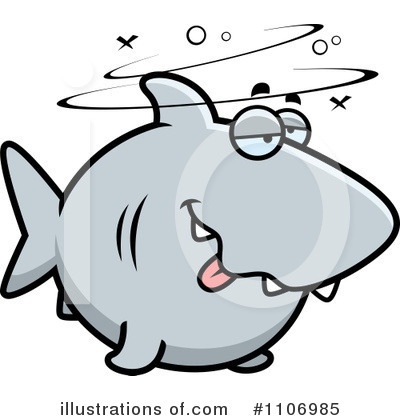 Royalty-Free (RF) Shark Clipart Illustration by Cory Thoman - Stock Sample #1106985