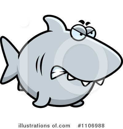 Royalty-Free (RF) Shark Clipart Illustration by Cory Thoman - Stock Sample #1106988
