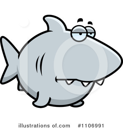 Royalty-Free (RF) Shark Clipart Illustration by Cory Thoman - Stock Sample #1106991