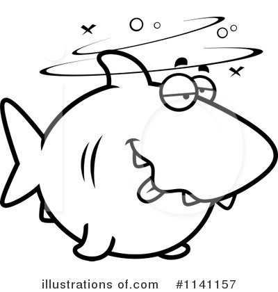 Royalty-Free (RF) Shark Clipart Illustration by Cory Thoman - Stock Sample #1141157