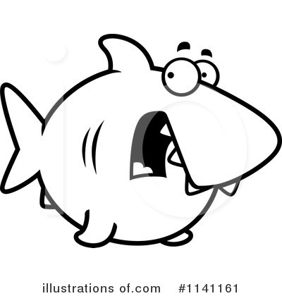 Royalty-Free (RF) Shark Clipart Illustration by Cory Thoman - Stock Sample #1141161