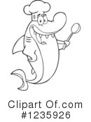 Shark Clipart #1235926 by Hit Toon